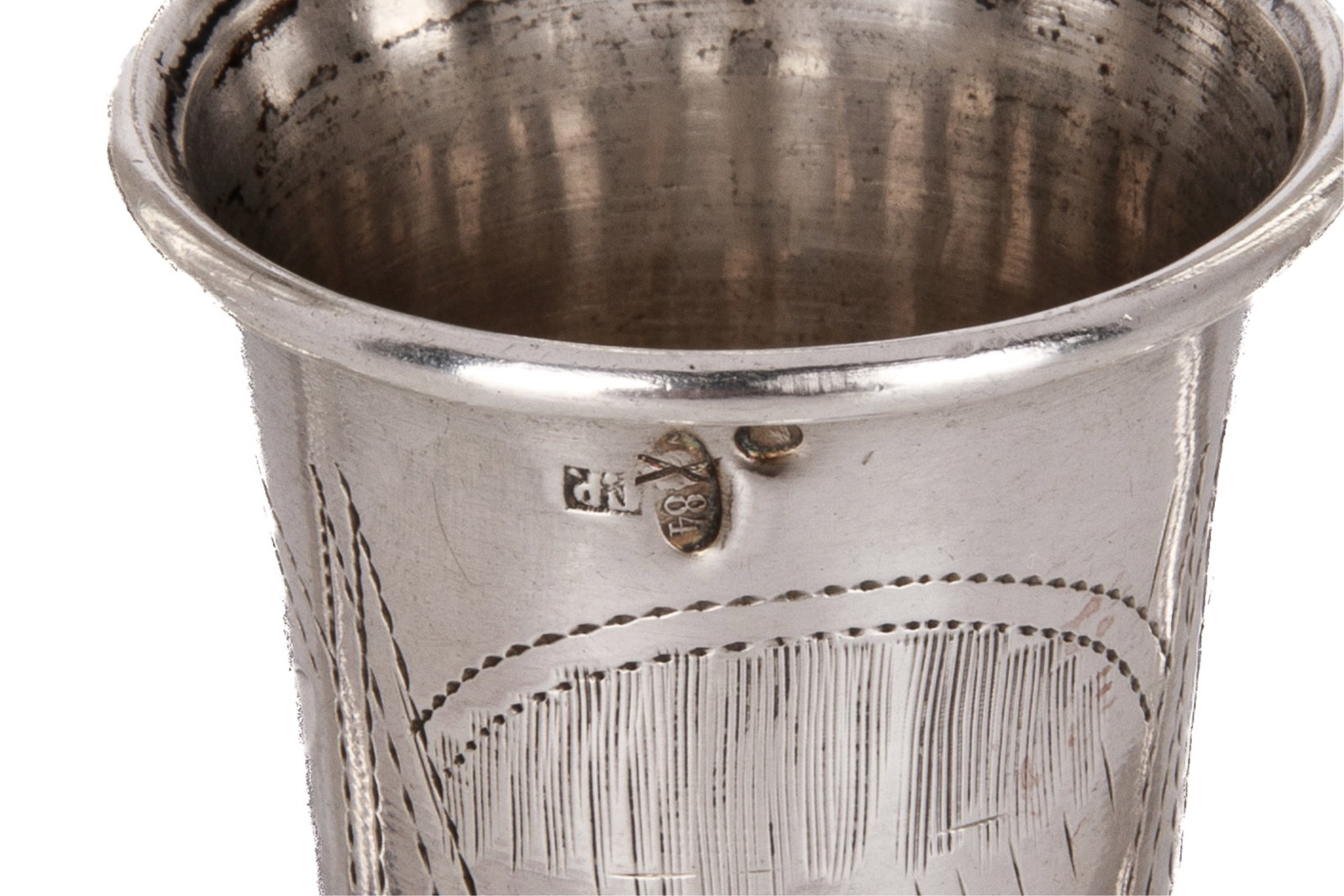 EIGHT SILVER KIDDUSH CUPS, 362g - 3
