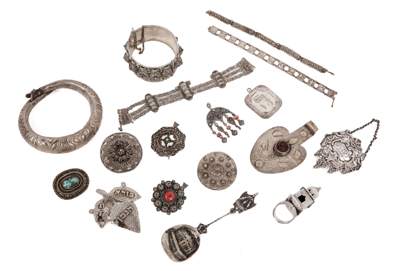 GROUP OF JUDAICA & BEDOIN JEWELLERY (1 of 7)