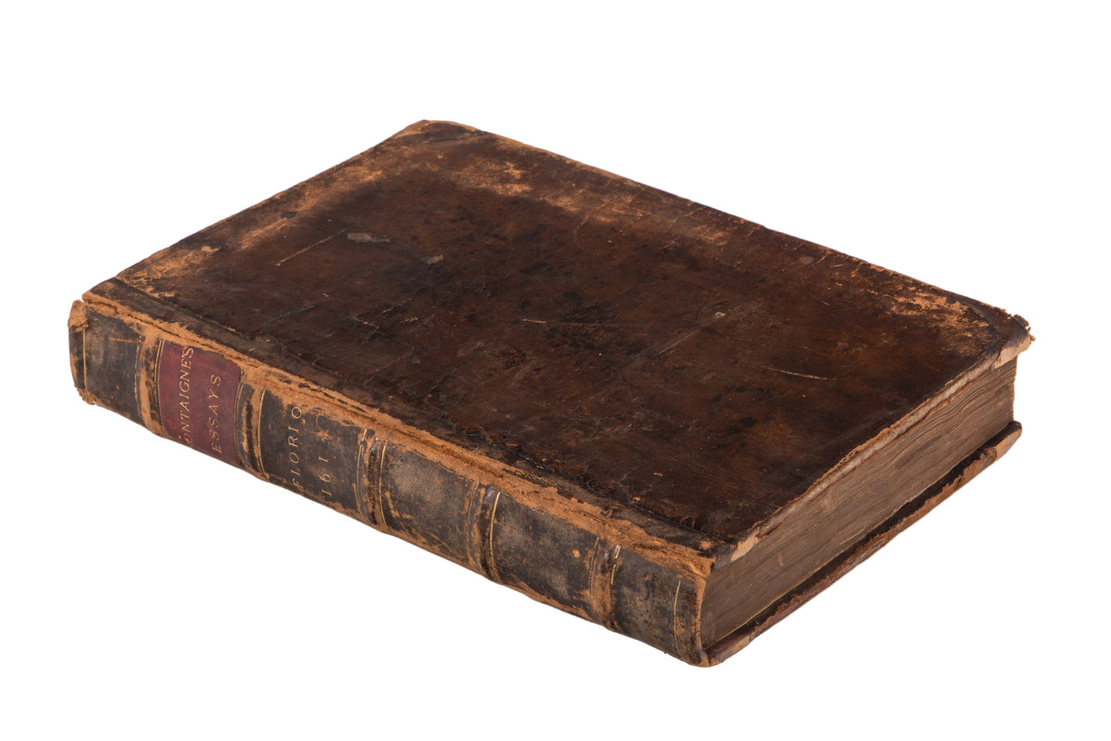 MICHAEL DE MONTAIGNE. ESSAYES IN FRENCH (1613) (1 of 4)