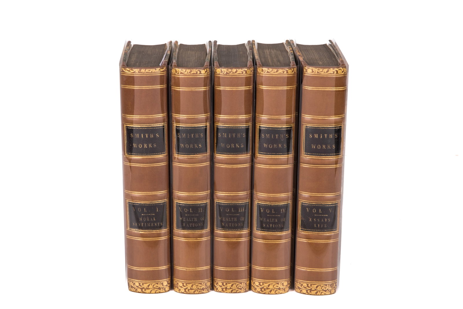 THE WORKS OF ADAM SMITH IN FIVE VOLUMES (1811-12) (1 of 2)