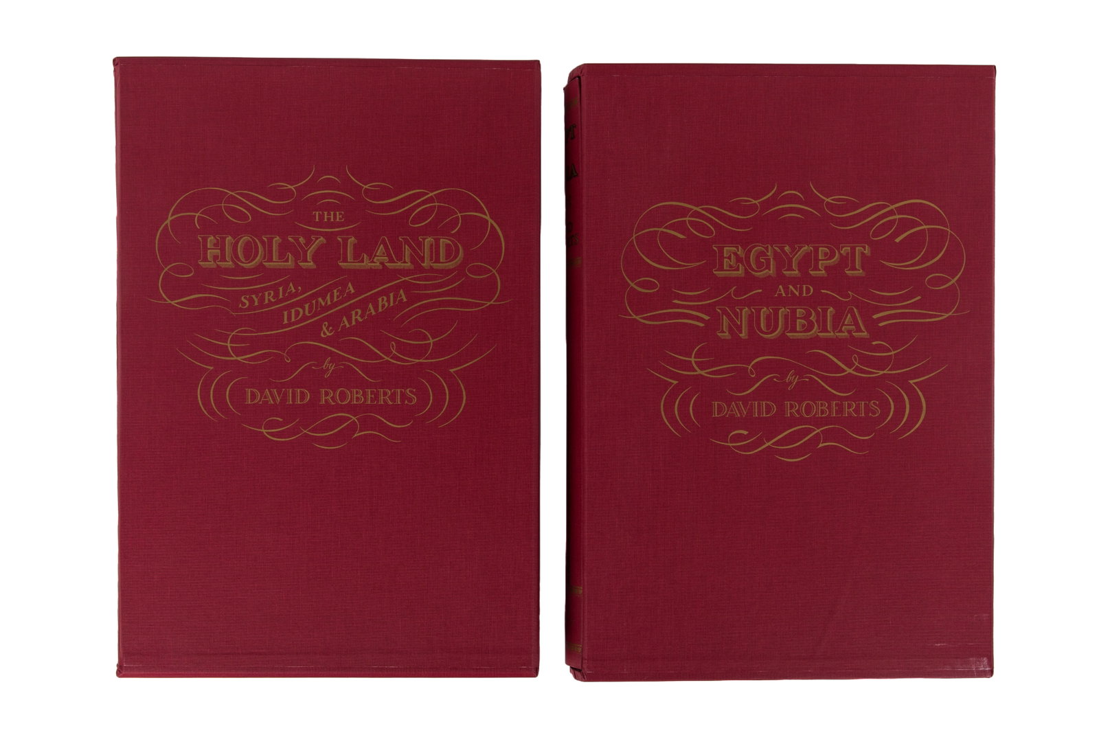 DAVID ROBERTS. FOLIO SOCIETY, 2 VOLUMES (1 of 8)