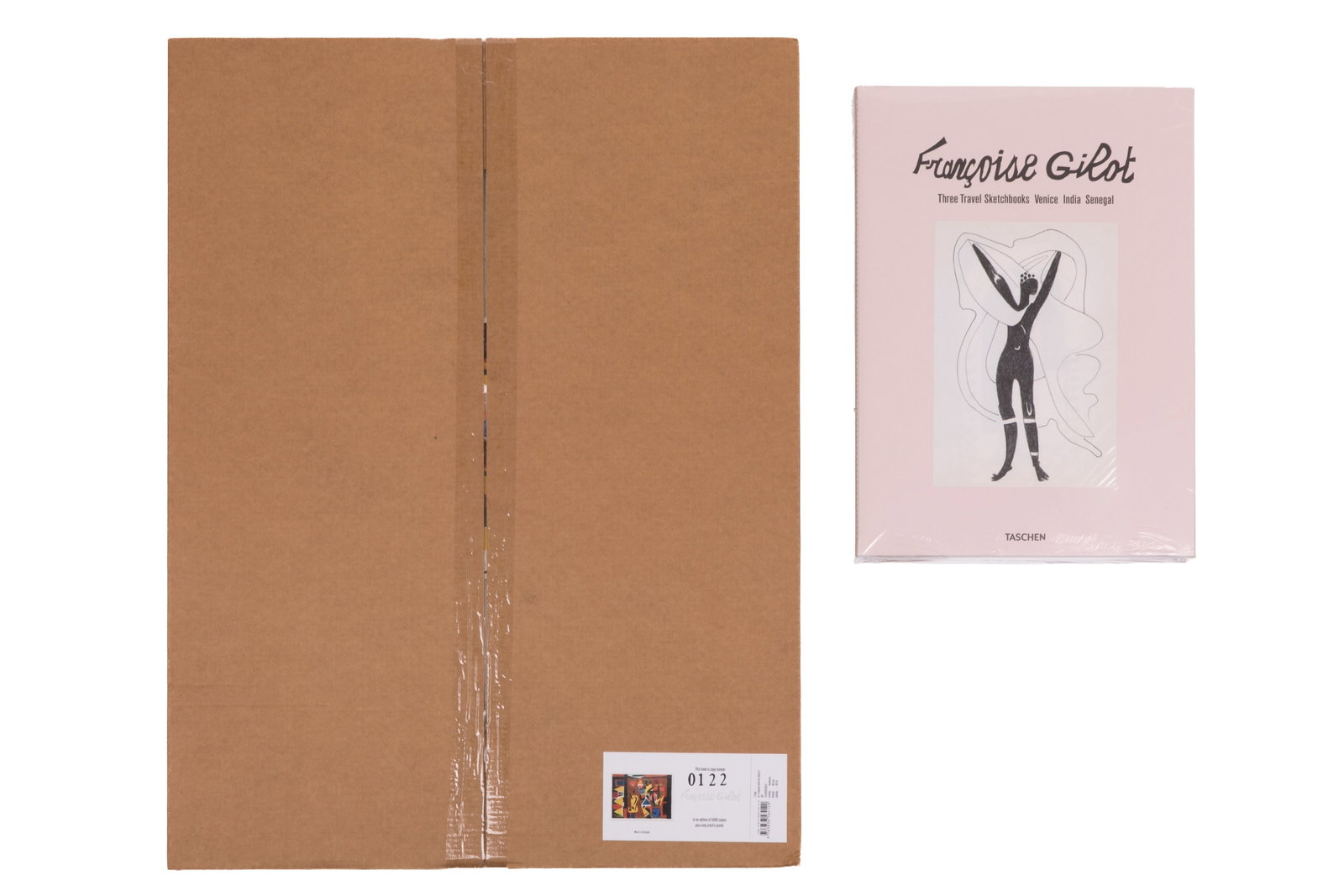 FRANCOISE GILOT. THREE TRAVEL SKETCHBOOKS. SENEGAL (1 of 3)