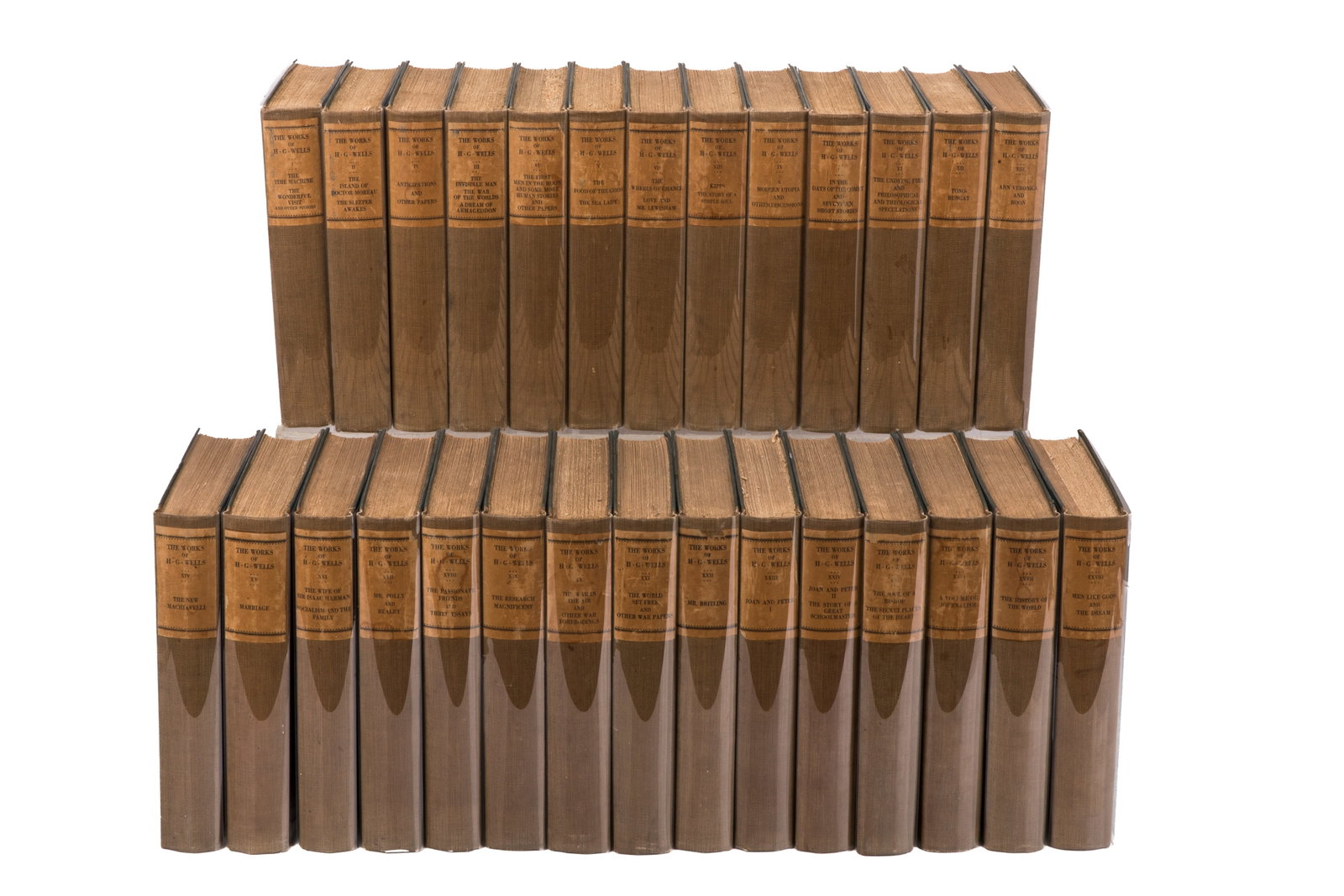 WORKS OF H.G. WELLS. ATLANTIC EDITION (28 VOLS) (1 of 5)