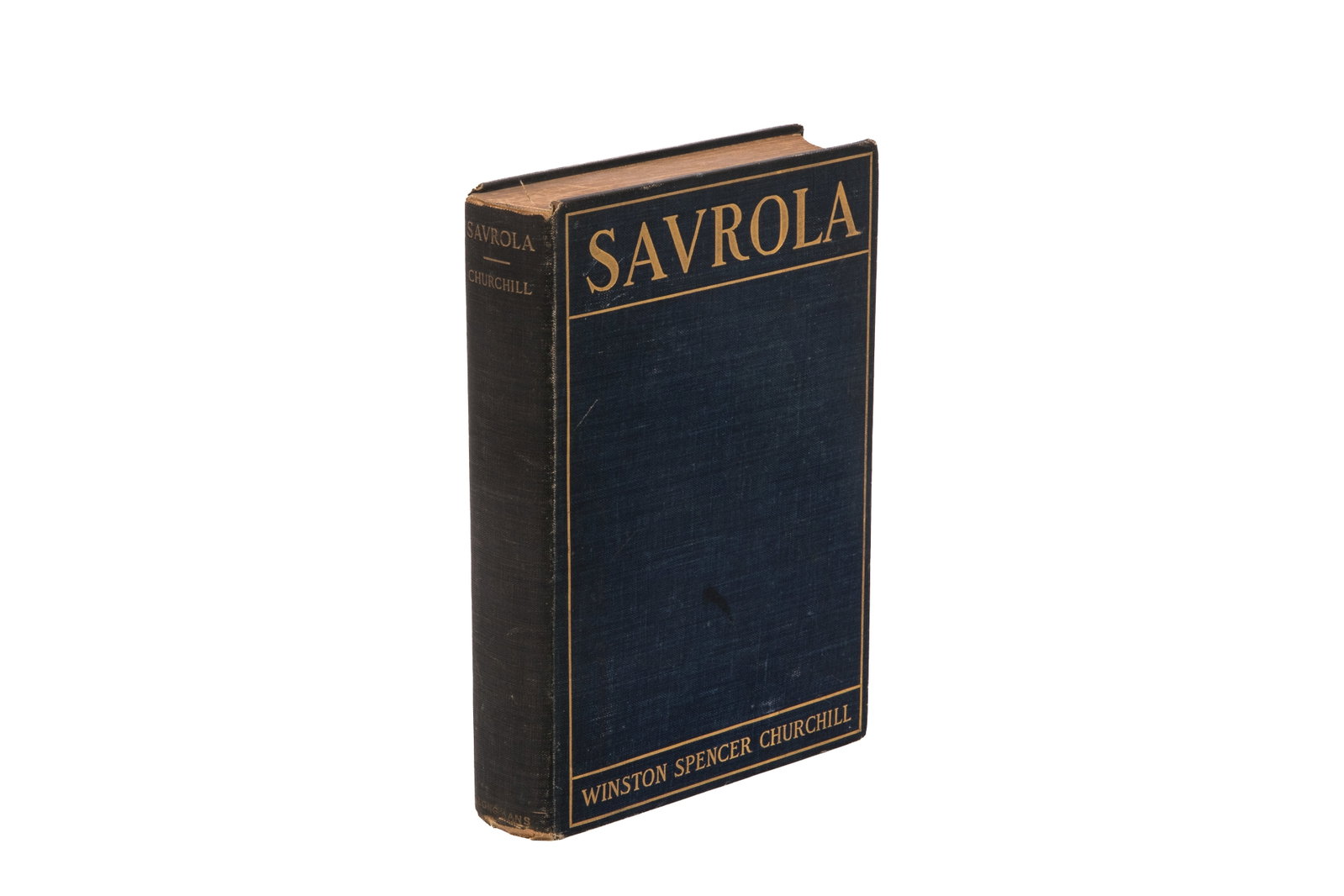 WINSTON CHURCHILL. SAVROLA (SIGNED) (1 of 3)