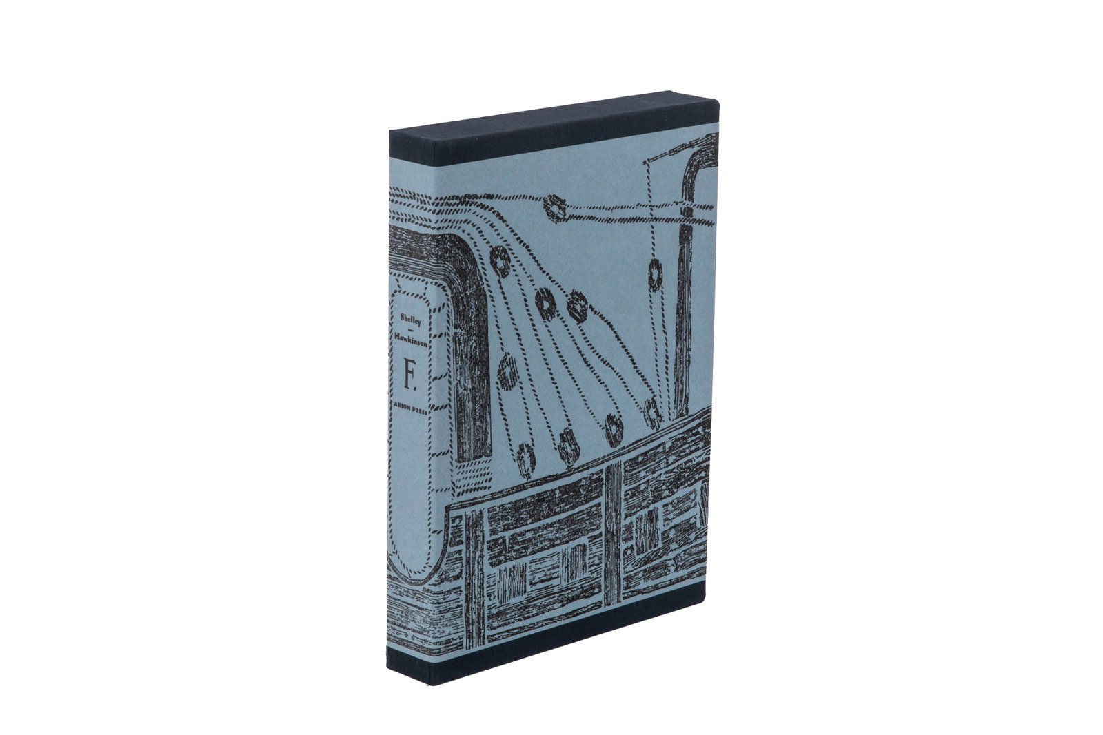 FRANKENSTEIN; OR THE MODERN PROMETHEUS (ARION): Mary Shelley. "Frankenstein; or The Modern Prometheus" (San Francisco: Arion Press, 2019).Limited edition. This is number 76 of 220 copies. Signed by the illustrator Tim Hawkinson on the colophon page