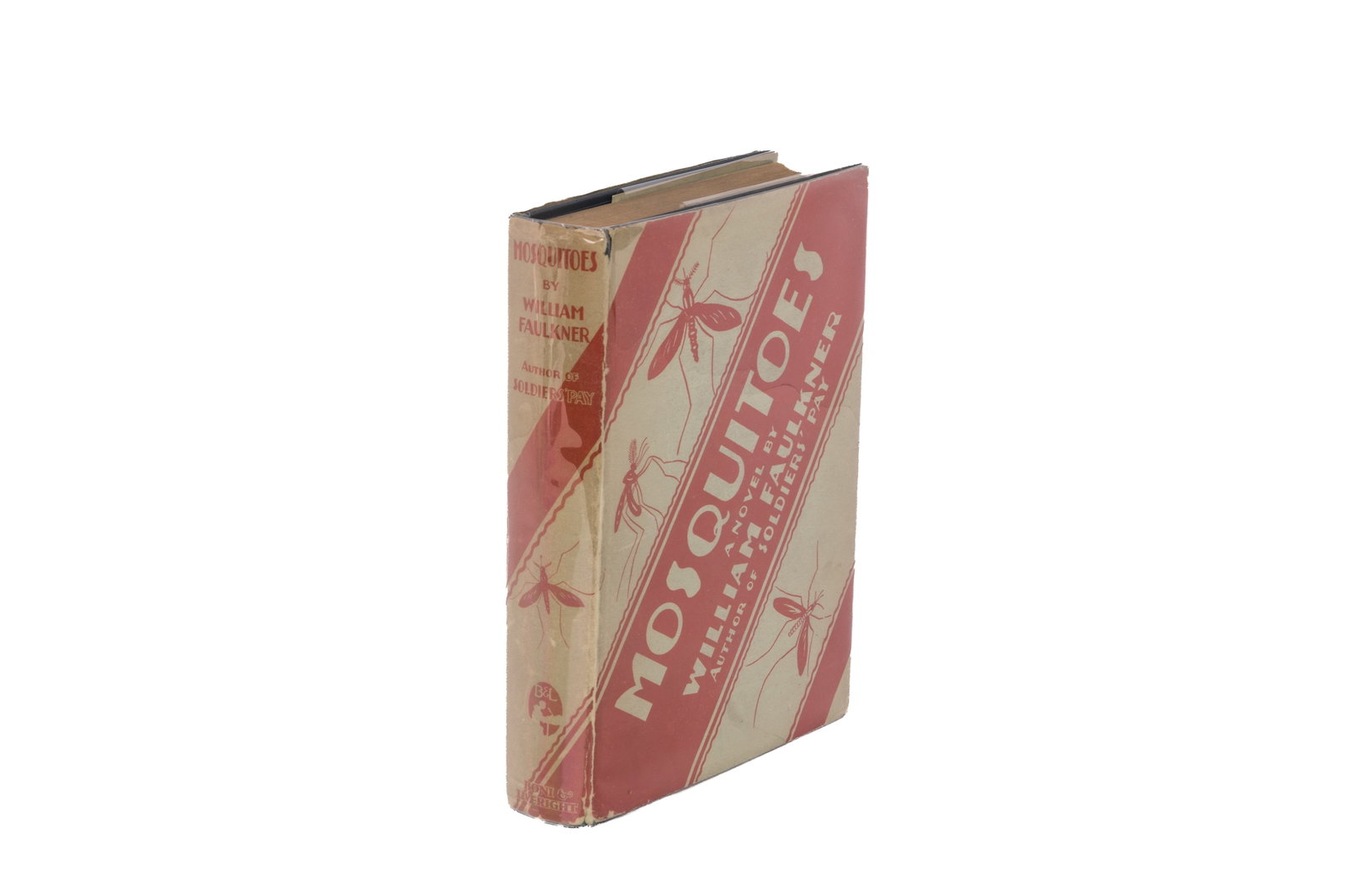 WILLIAM FAULKNER. MOSQUITOES (1st EDITION, 1927) (1 of 3)