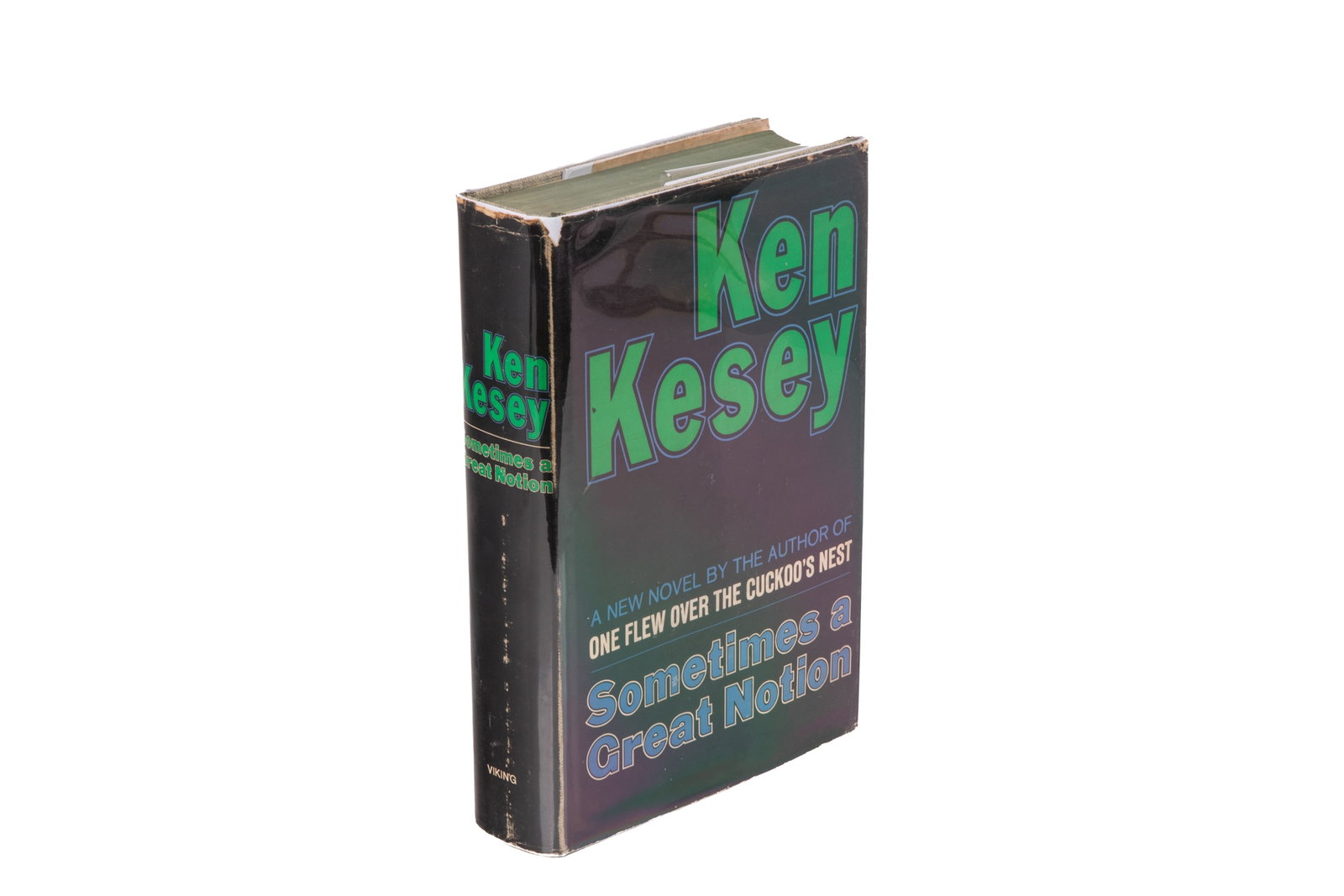 KESEY. SOMETIMES A GREAT NOTION (SIGNED 1st ED) (1 of 4)