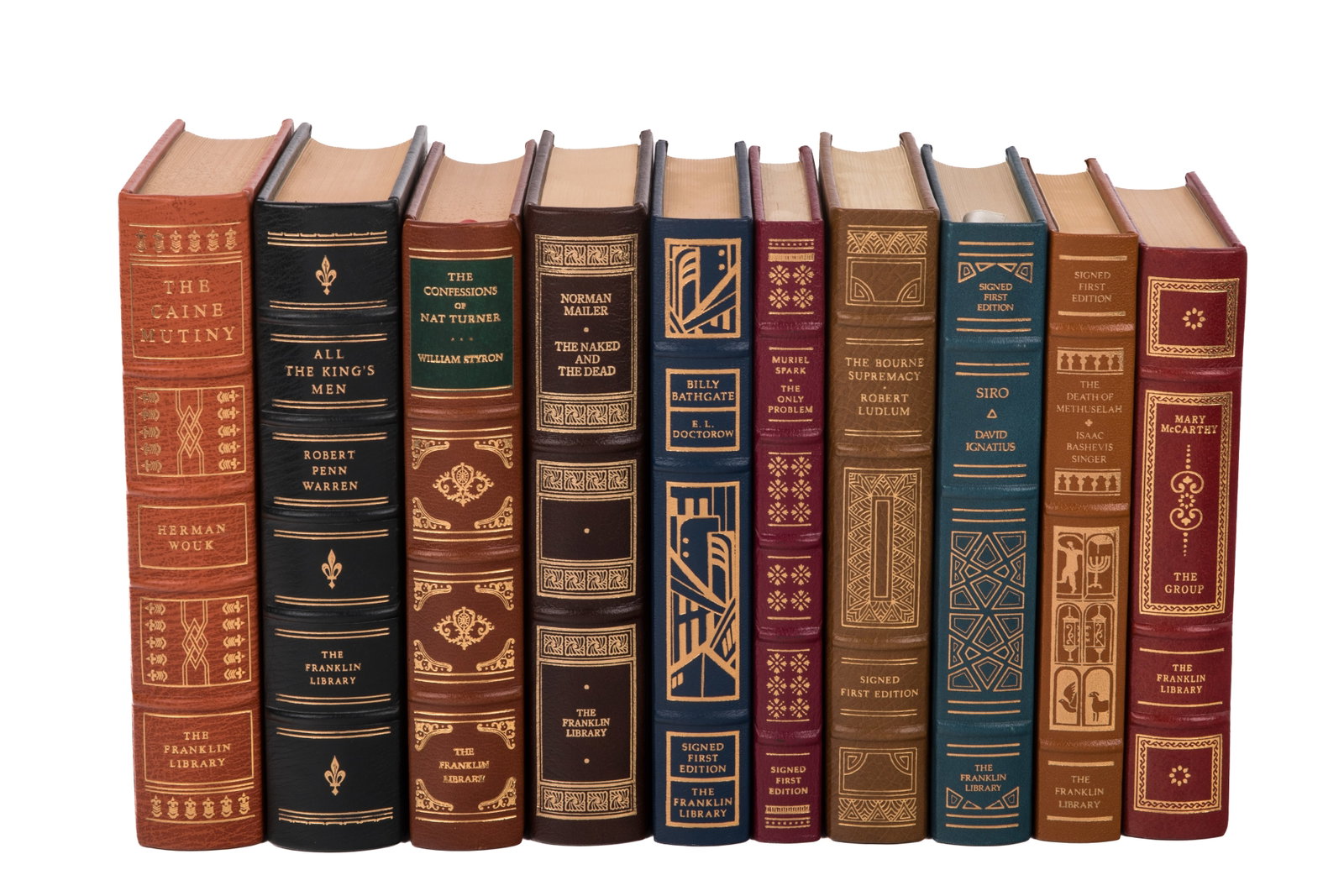 FRANKLIN LIBRARY SIGNED EDITIONS (10 VOLUMES) (1 of 1)