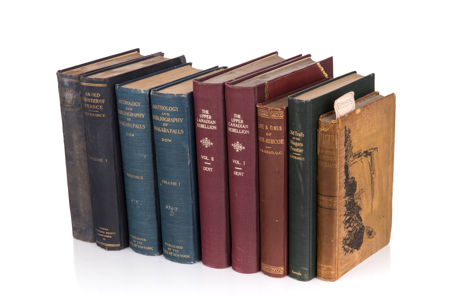 NIAGARA FALLS AND UPPER CANADA 9 VOLUMES (1 of 5)