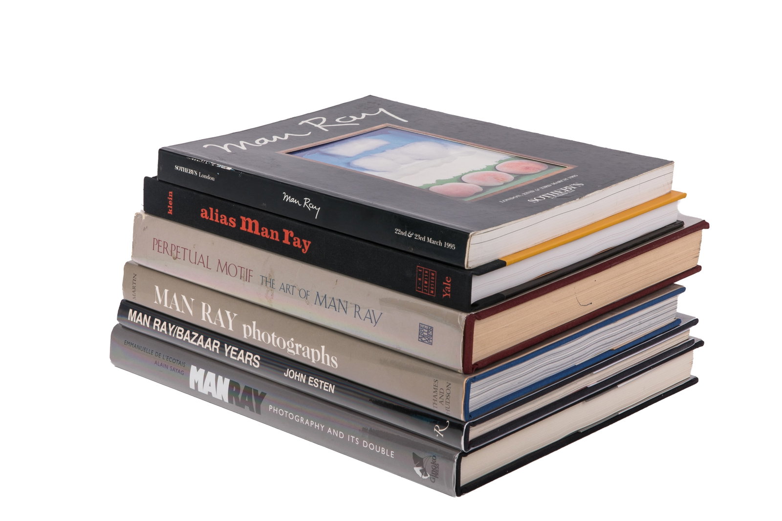 LOT OF BOOKS ON MAN RAY (6 VOLUMES) (1 of 2)