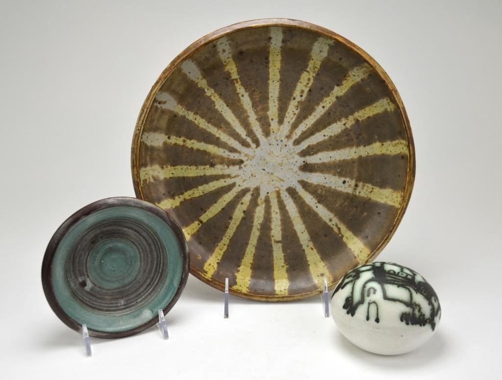 Three Pieces of Five Potters Canadian Pottery Jan 28, 2014 A.H