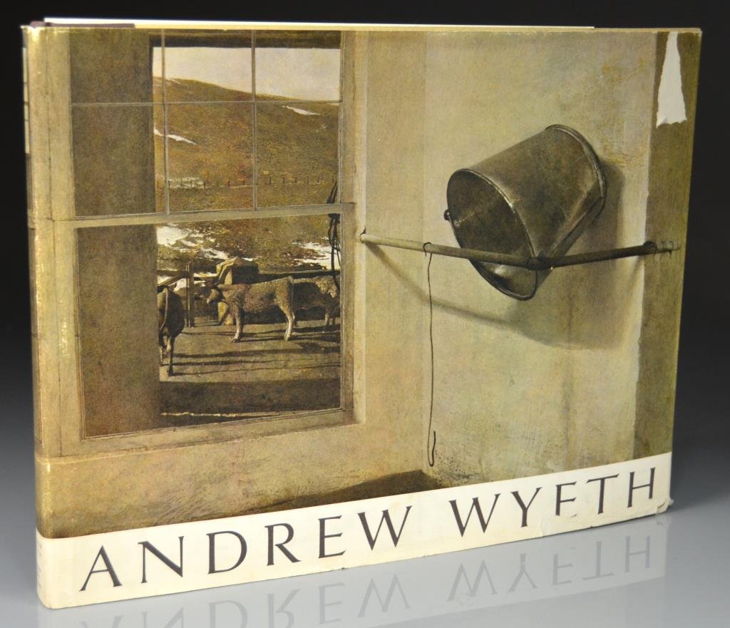 John Ward A PAINTER'S CITY AND ANDREW WYETH: by Richard Merryman, two volumes sold together.