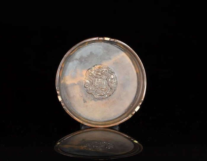 17/18TH C CHINESE BRONZE CENSER STAND (1 of 2)