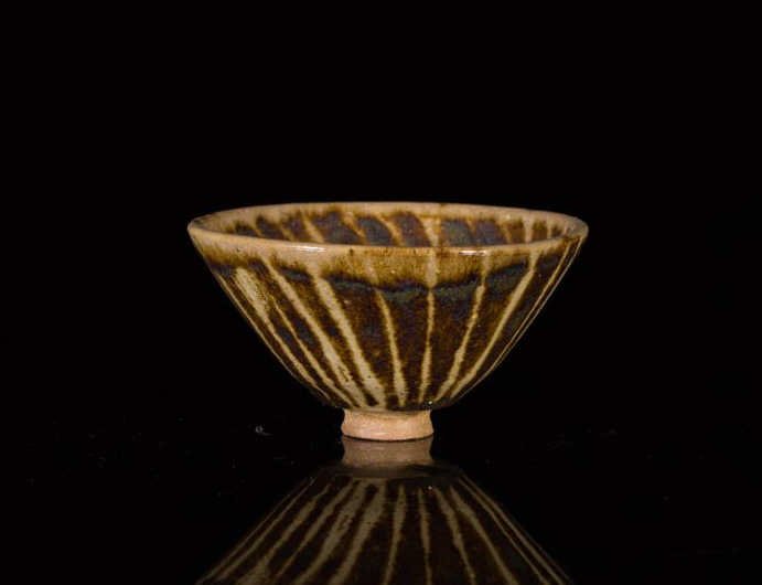 SMALL CHINESE SONG JIZHOU GLAZED TEABOWL (1 of 1)