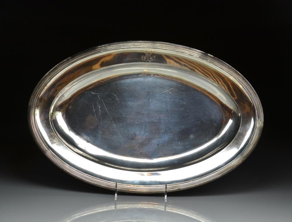 FRENCH SILVER FISH PLATTER (1 of 3)