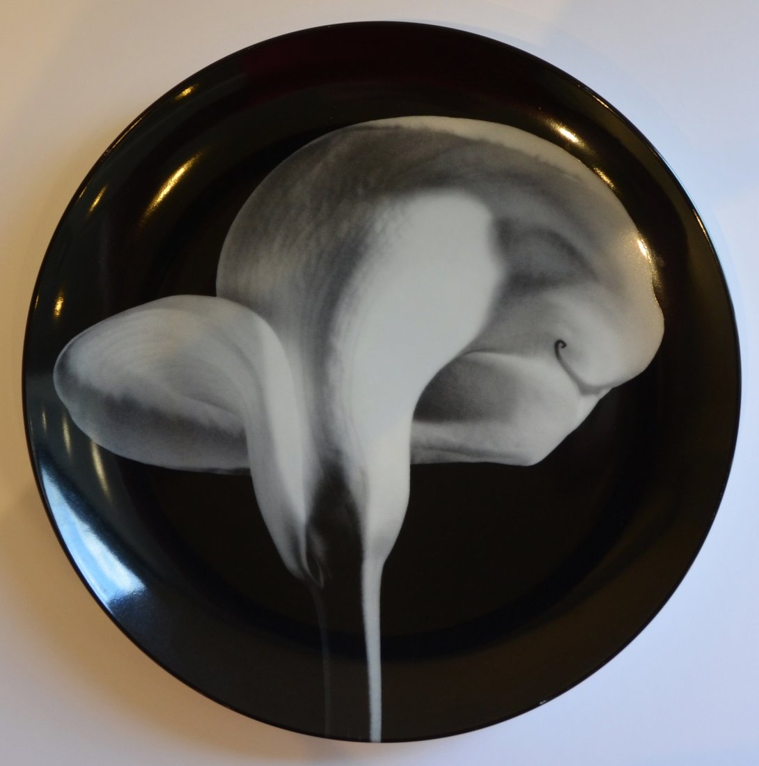 Robert MAPPLETHORPE, Swid POWELL CALLA LILY PLATE (1 of 4)