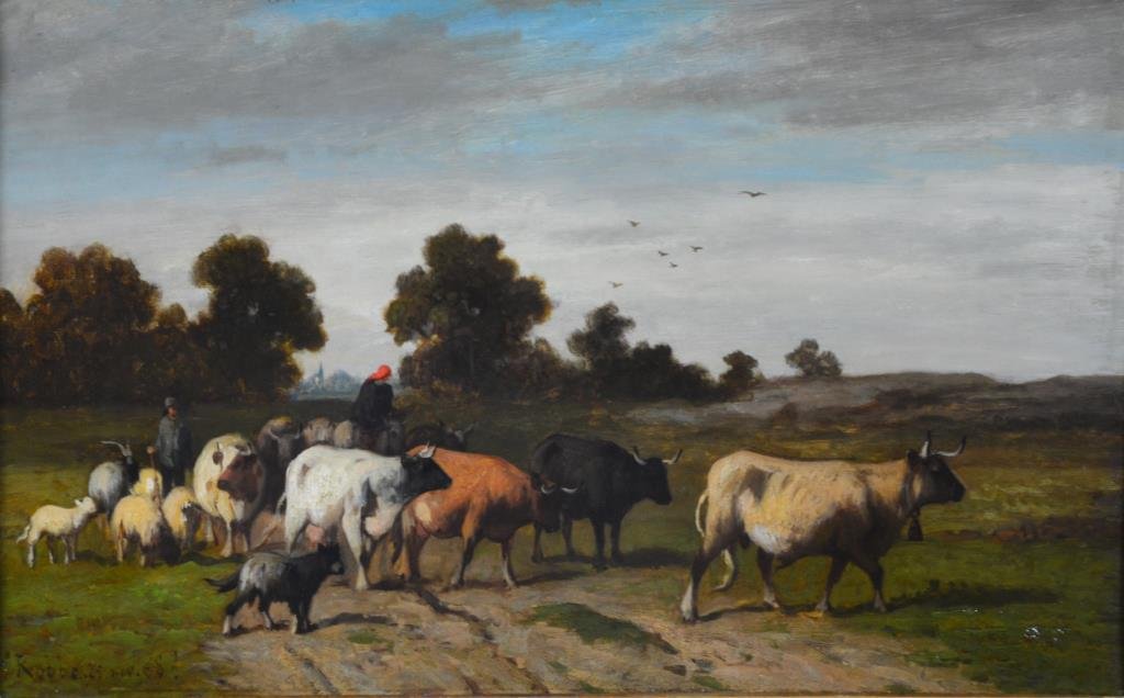 Louis ROBBE (Dutch, 1806 - 1887) (1 of 5)