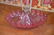 VICTORIAN CRANBERRY GLASS EPERGNE - 3
