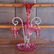 VICTORIAN CRANBERRY GLASS EPERGNE - 4