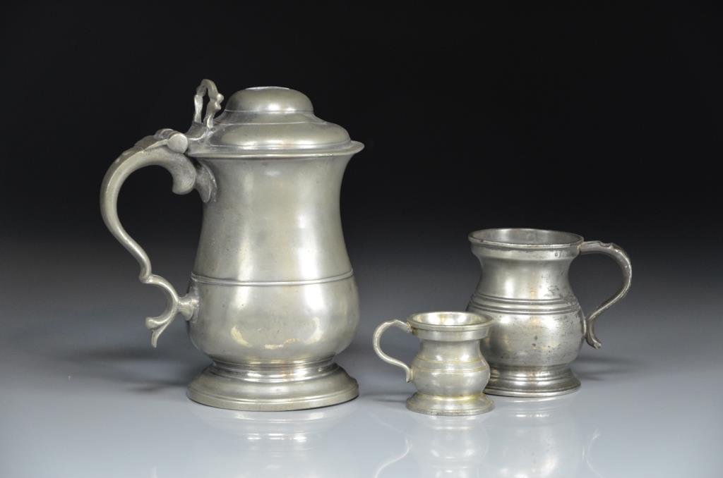 THREE PEWTER JUGS (1 of 1)