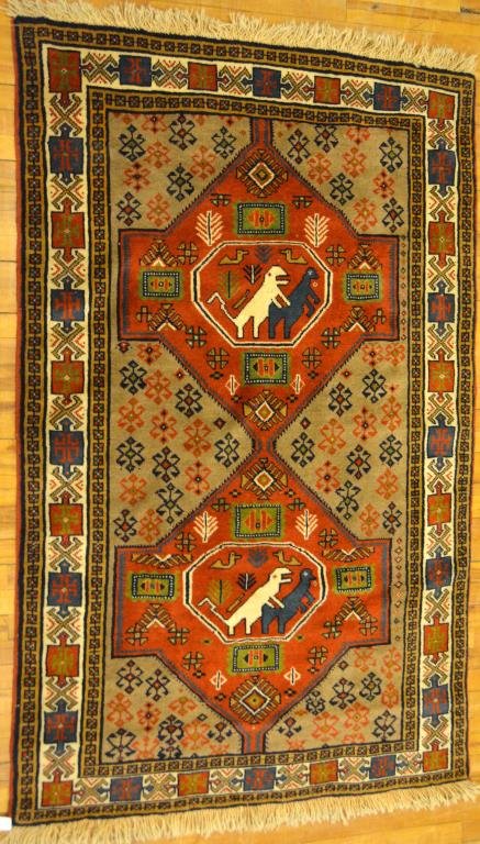 CAUCASIAN WOOL RUG (1 of 1)