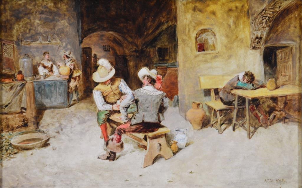 Enrique ATALAYA (Spanish 1851 - 1914) (1 of 8)