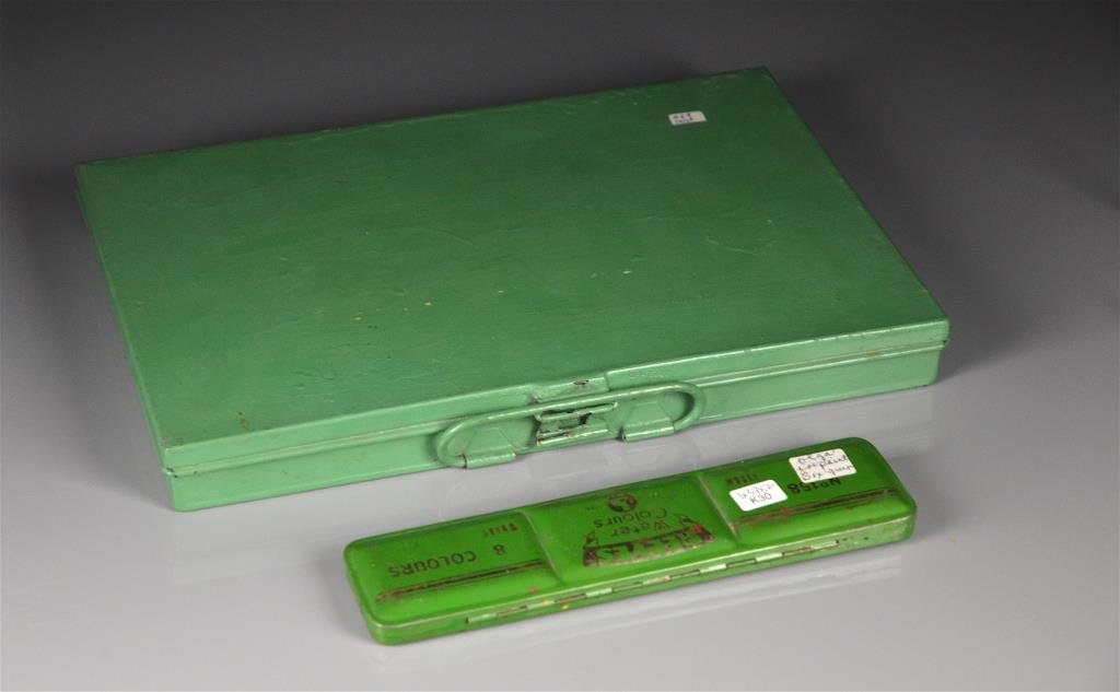 A WATERCOLOUR TIN & BRUSH CASE (1 of 1)