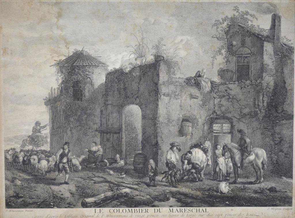 MOYREAU, Jean (French, 1690 - 1762) (1 of 6)