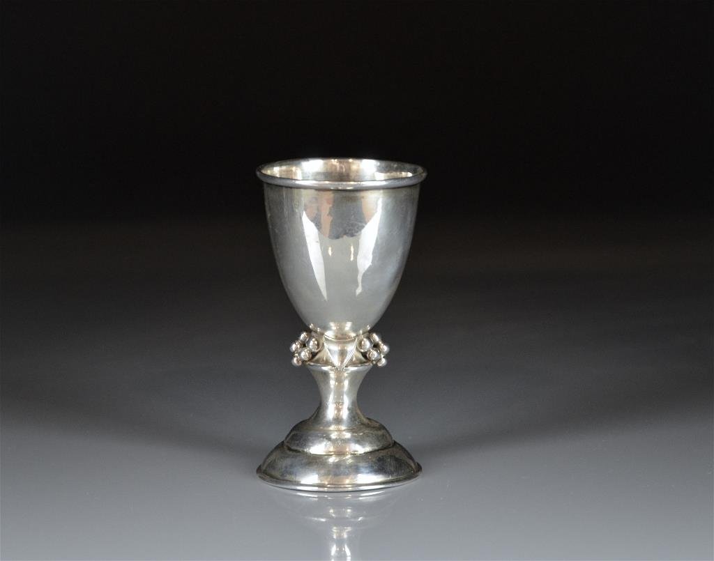 POUL PETERSEN SILVER JUDAICA KIDDUSH CUP (1 of 3)