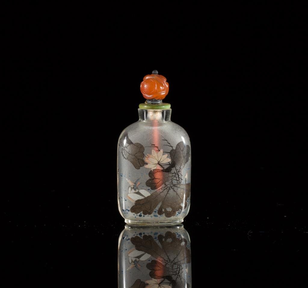 INSIDE-PAINTED SNUFF BOTTLE BY YAN YUTIAN (1 of 2)
