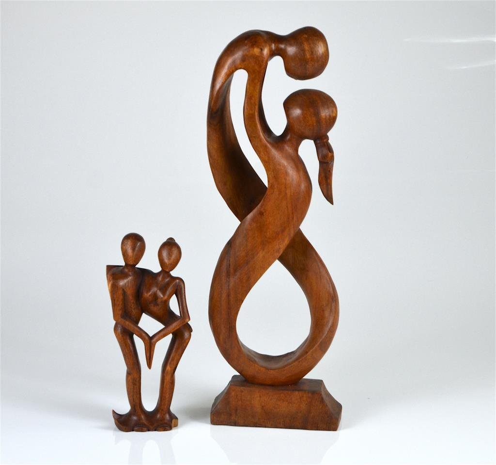 TWO WERKSTATTE HAGENHAUER WOOD CARVINGS (1 of 7)