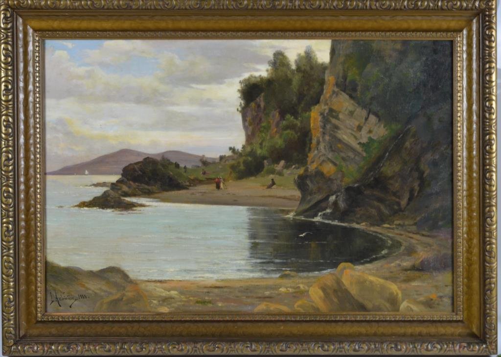 CONSTANT AUGUSTE DE L'AUBINIERE (French,1842-1910) (1 of 6)