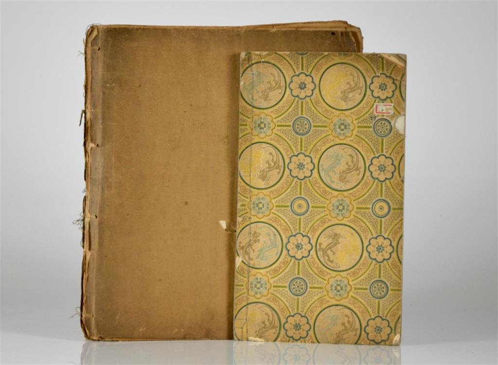 TWO UNIQUE ALBUMS OF STONE RUBBING COLLECTIONS (1 of 4)