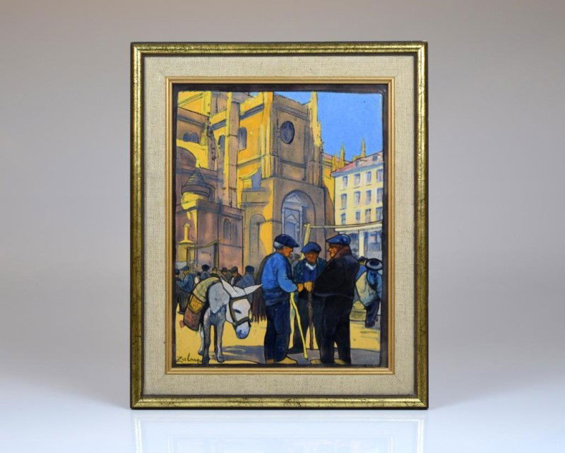 DANIEL ZULOAGA (Spanish, 1852 - 1921) (1 of 4)