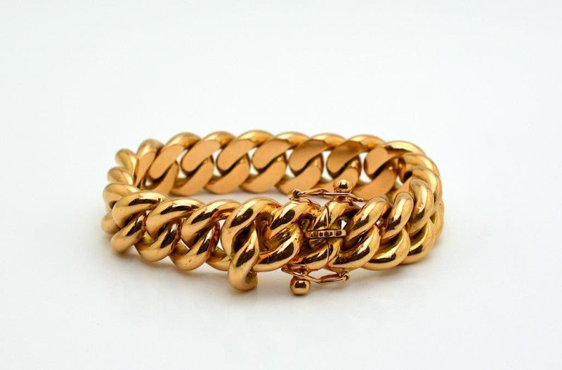 ROSE GOLD CHAIN LINK BRACELET (1 of 1)
