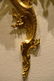 MONUMENTAL PAIR OF GILT BRONZE WALL SCONCES - 10