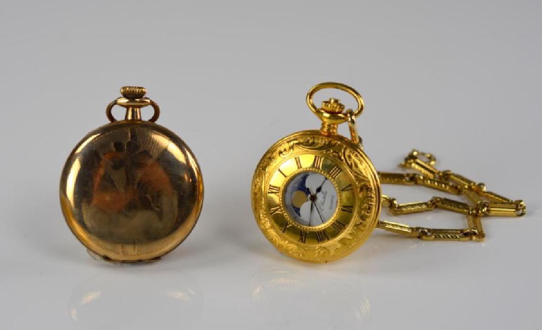 debull quartz pocket watch