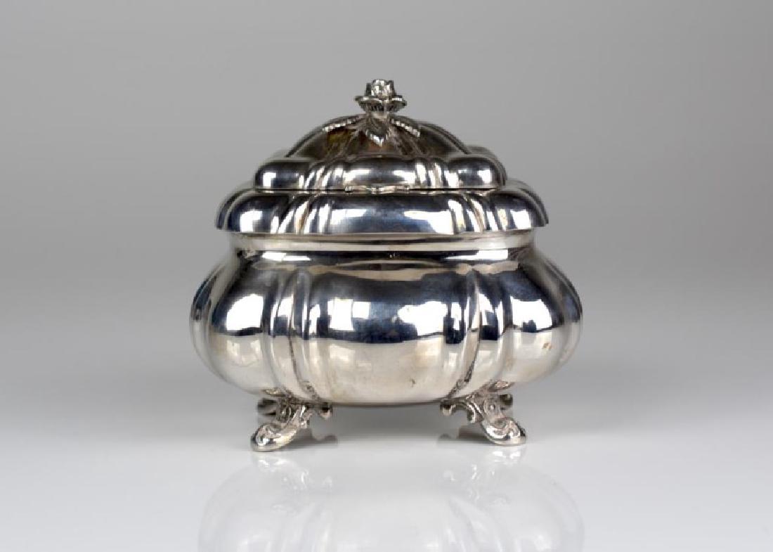 HUNGARIAN SILVER SUGAR BOX (1 of 3)