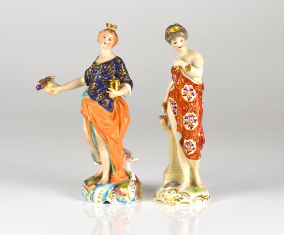 TWO PORCELAIN FIGURES (1 of 7)