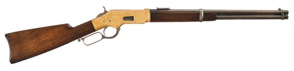 Fine Winchester Model 1866 Lever Action Saddle...