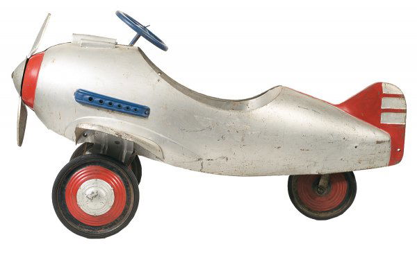 Vintage 1940 Pursuit Airplane Pedal Car May 02 2010 Rock Island Auction In Il