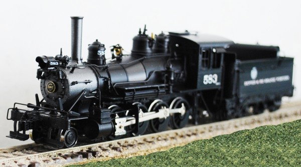 D&RGW 583 2-8-0 Consolidation Key Brass HO CP: D&RGW 583 2-8-0 Consolidation Key Brass HO Custom Painted. The Korean Samhongsa can motor powered model is custom painted by American Model Master Gwynne Burch. The 113,200 lbs standard gauge engine w