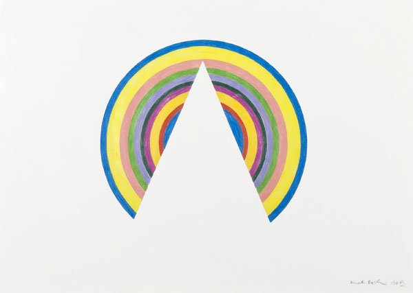 Derek Boshier - Study: DDS Derek Boshier (b.1937) Study, Coloured crayons on paper, Signed and dated 65 at lower right, Sheet 56 x 79 cm (22 x 31 in)