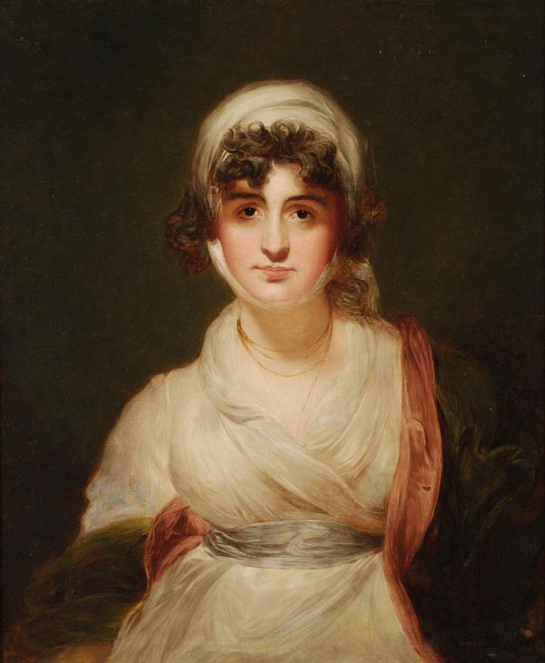 Dorofield Hardy (1882-1920) after Sir Thomas Lawre: Dorofield Hardy (1882-1920) after Sir Thomas Lawrence, Portrait of Sarah Siddons, Half length, oil on canvas, 75 x 62cm (291/2 x 241/2in)