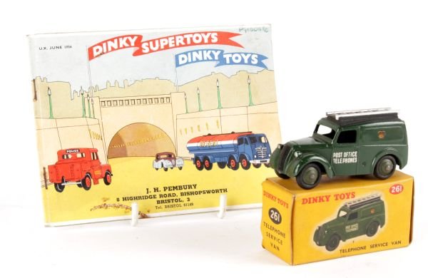 A Dinky No.261, Telephone Service Van, dark green