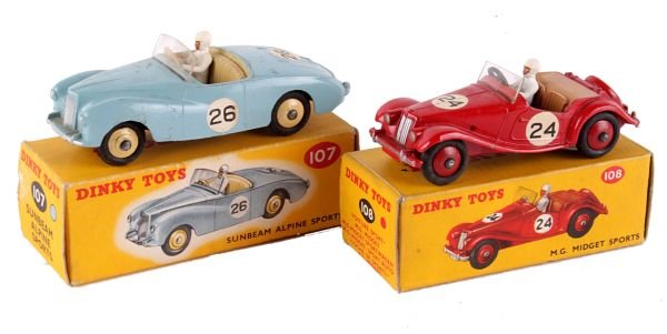 A Dinky No.230, Talbot-Lago Racing Car, mid-blue