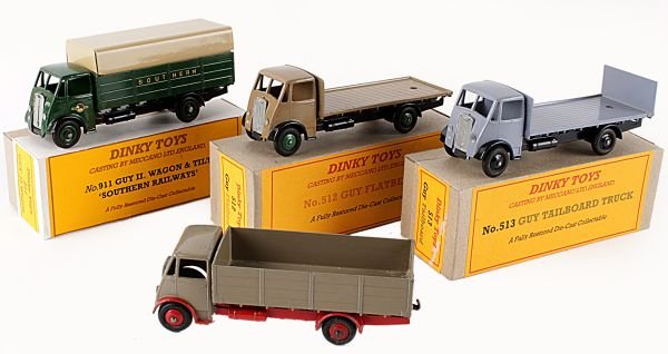 A Dinky No.511, Guy 4-Ton Lorry, first type cab,
