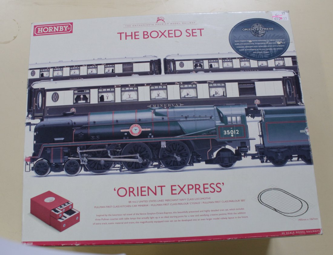 OO gauge - A Hornby No.R1038, 'Orient Express' box