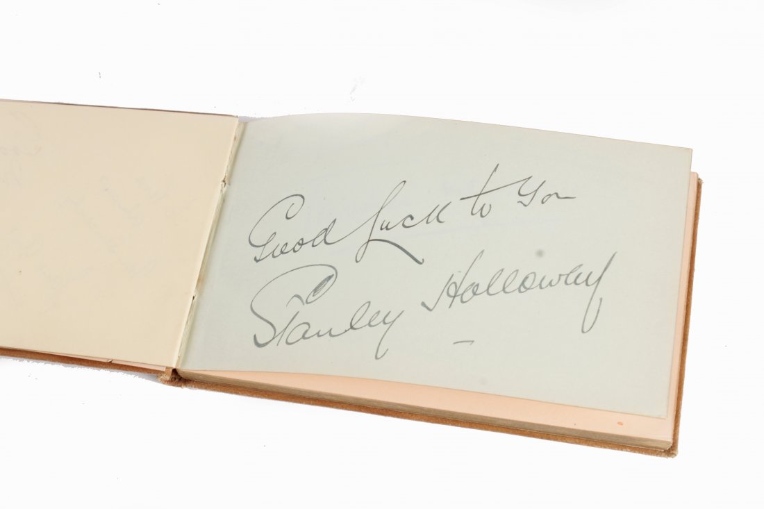 Autographs - An album, circa 1936-37, comprising