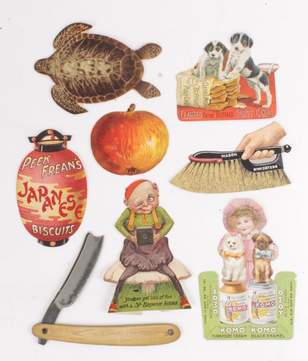 Eighteen assorted items of advertising ephemera,